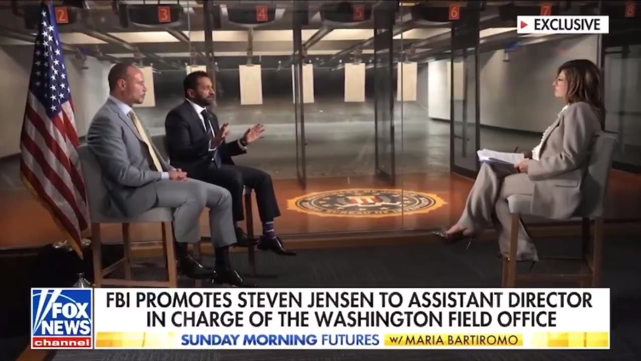 Kash Patel and Dan Bongino on January 6 and promoting Steven Jensen.