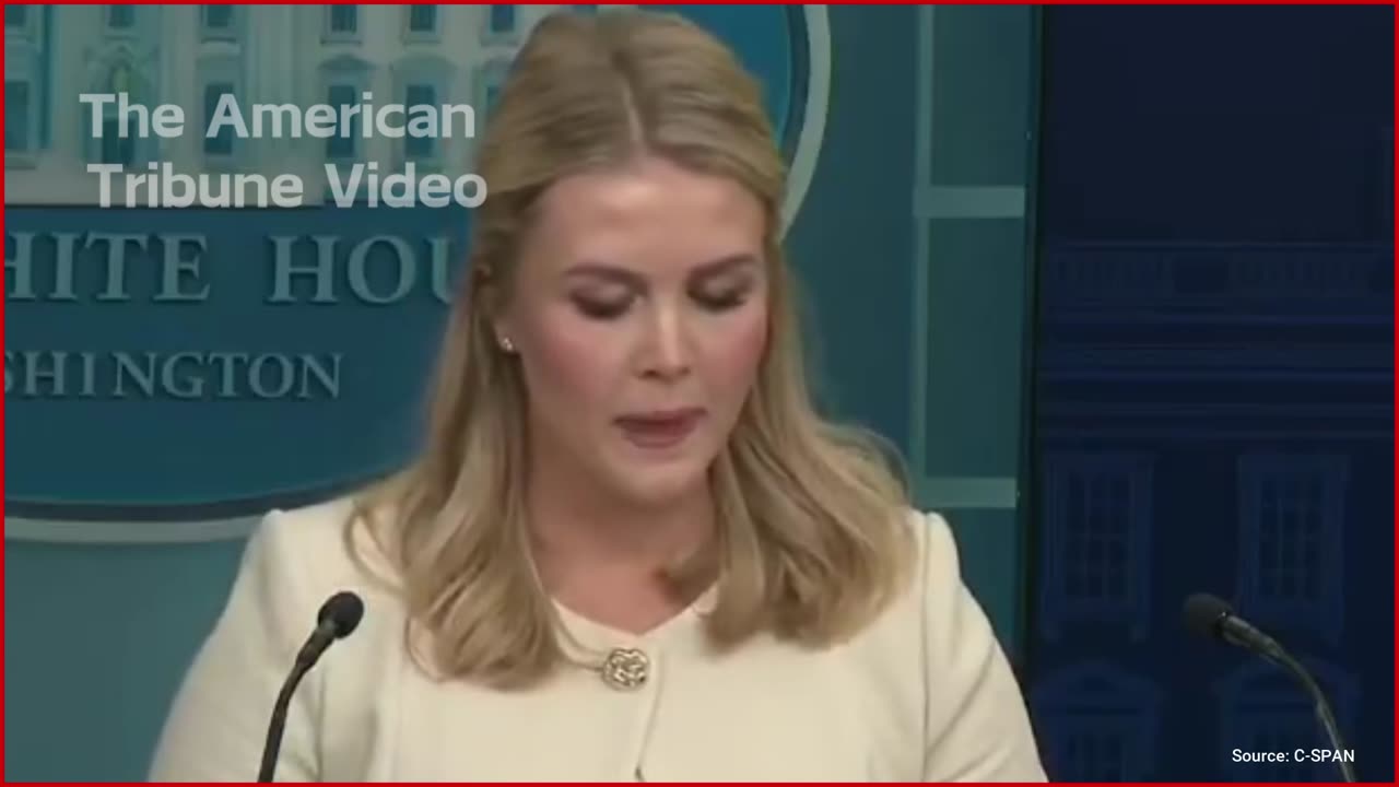 Leavitt Addresses Swirling Derek Chauvin Pardon Rumors