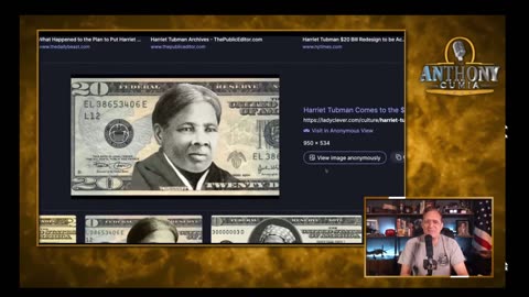 Anthony Cumia (Harriet Tubman FAT Ugly Face On the $20)