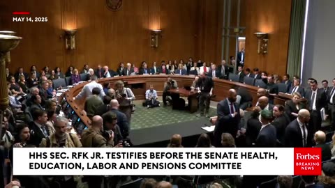 All Hell Breaks Loose When Sec. RFK Jr. Interrupted By Protesters At Hearing