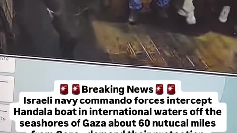 2SOS! The crew on 'Handala' have been kidnapped by Israeli forces.