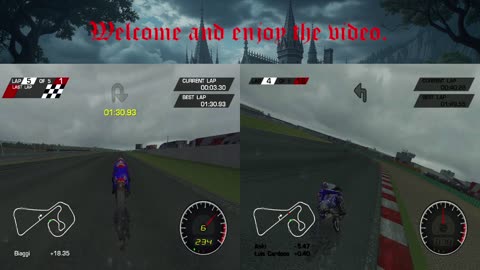 MotoGP (2002) HULT vs GZ gameplay part 7