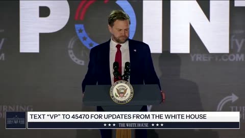 JD Vance: “We cannot be afraid to do something because the left might do it ...