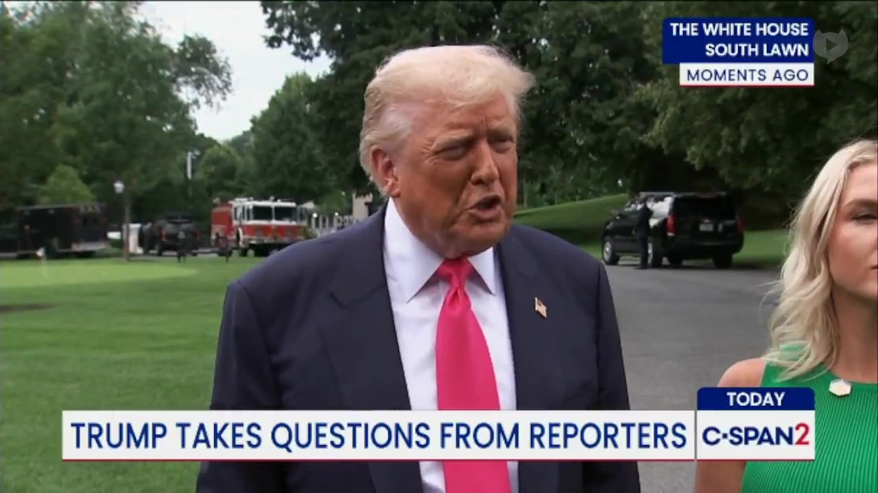 Trump says Bondi should release 'whatever she thinks is credible' from Epstein files