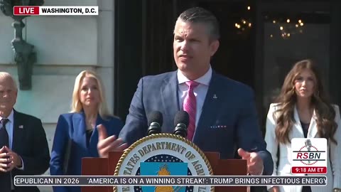 SecDef Pete Hegseth is now CRACKING DOWN on CCP/adversary purchases of farmland