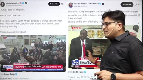 Trump Confronts Ramaphosa with ‘White Genocide’ Claim | What Really Happened? | By Ankit Sir