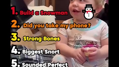 Ranking the CUTEST Baby Moments👶