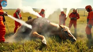 Viral: Rescue Story: Rescuing a Horse from a Swarm of Angry Bees