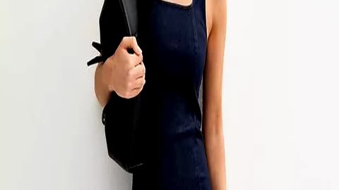 New Looks Fabulous Denim Midi Dress Looks J