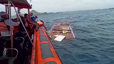 Indonesia rescues survivors after boat capsizes, family still missing