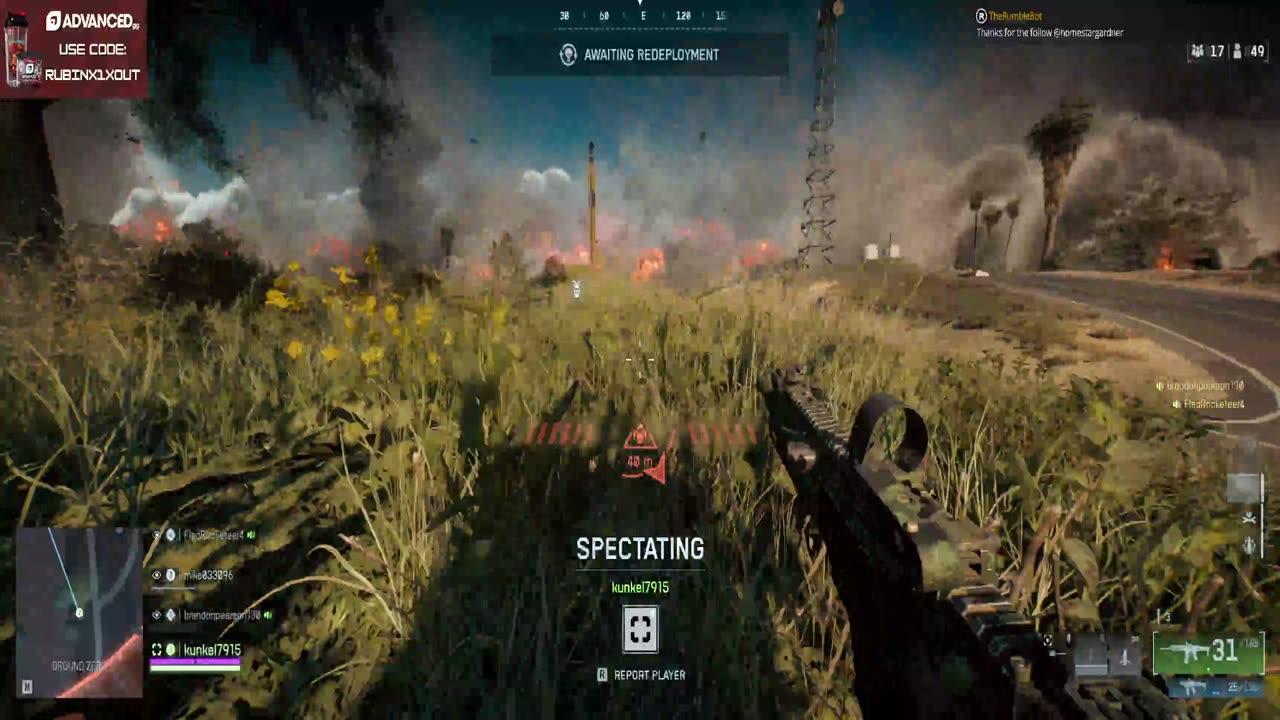 RedSec Alert: Action Packed Stream Incoming!| 6/10 followers