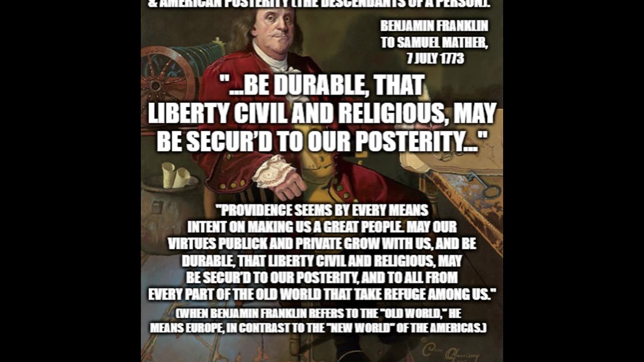 1773.7.7 Benjamin Franklin to Samuel Mather, 7 July 1773