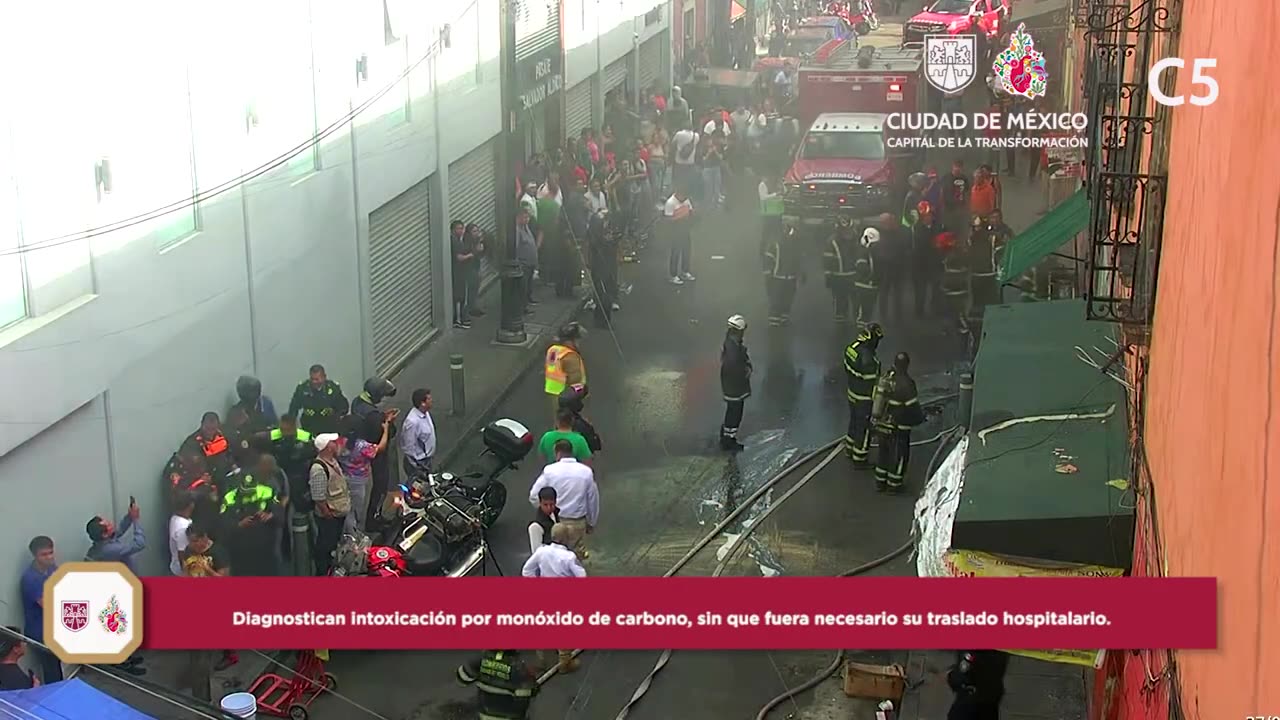 Incendio de negocio | #C5CorazónDeLaCDMX
