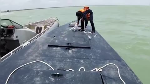 Cocaína hallada en una lancha