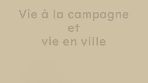 Vie à la campagne et vie en ville - Huhito Fables-Version française Vol.35