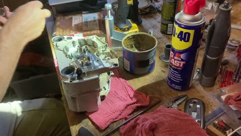 STIHL MS440/460 crankcase assembly complete
