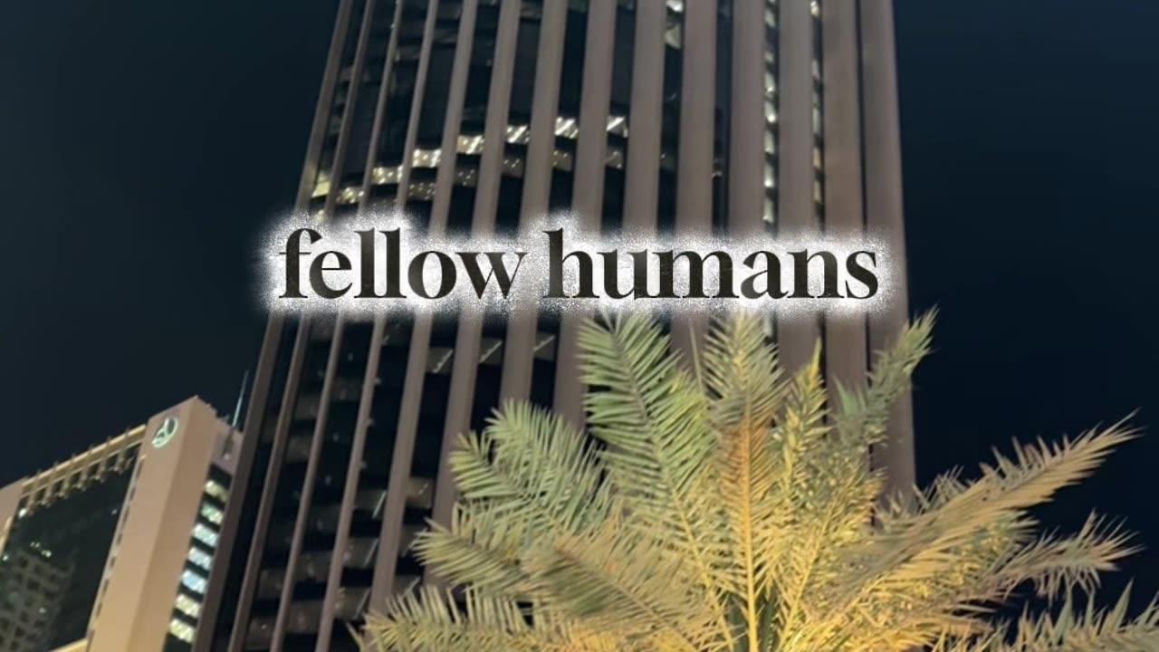 The rights of human fellow…..
