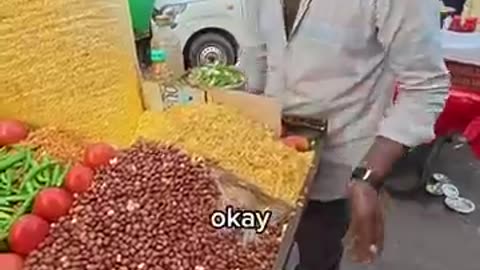Explore Incredible Indian Street Food: A Delicious Snack for Only $0.30!