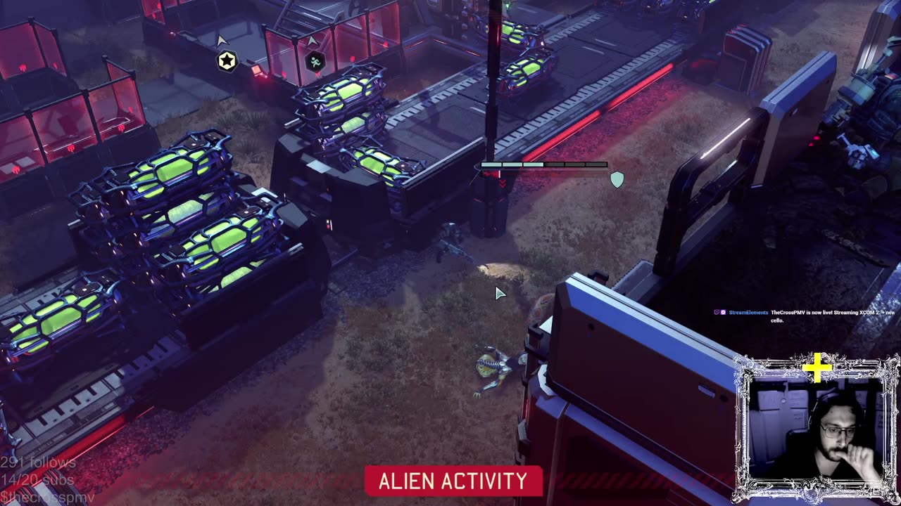 XCOM 2. live cello/guitar/sangin.