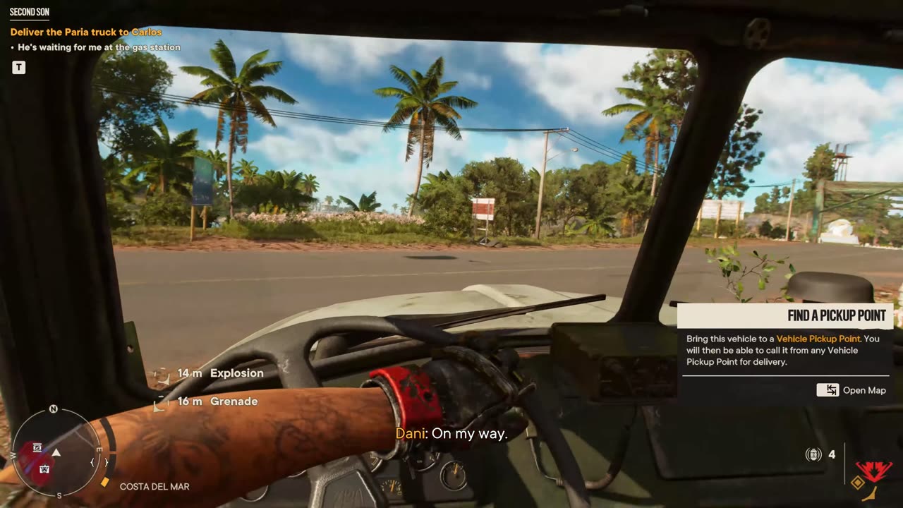 Far Cry 6 - Stealing Truck From Checkpoint [ 4K 60Fps ] Gameplay