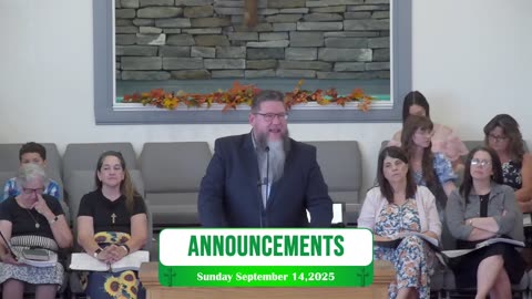 PGBC 9/14/25 Homecoming Sunday Morning Svc w/ Pastor Steve Dixon, Jr.