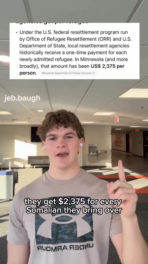 EXPOSED 🚨 A NGO headquartered in Minnesota is getting paid $2,375 for ...