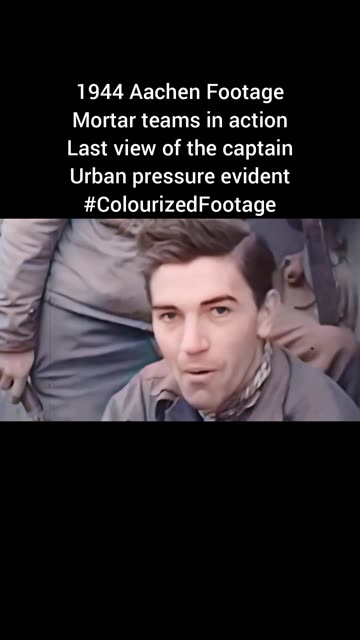 1944 Aachen Footage