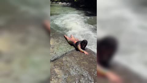 They go to wash clothes in the river every day.