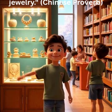 اپنے دماغ کو علم سے لیس کرو، بہتر ہے کہ جسم کو زیورات سے سجاؤ" (چینی کہاوت)