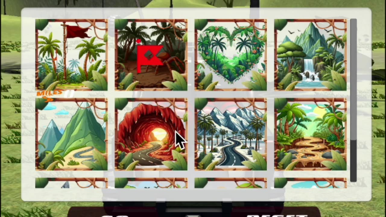 Reach #spiders in the game #Jungle #Car Trips