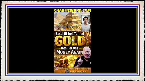 BASEL 111 JUST TURNED GOLD INTO TIER ONE MONEY AGAIN