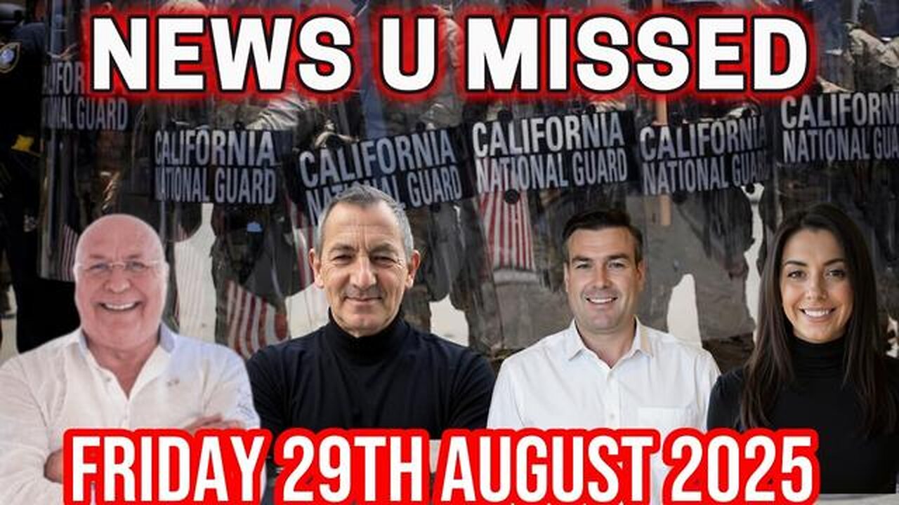 DAILY NEWS WITH CHARLIE WARD & WARREN THORNTON FRIDAY 29TH AUGUST 2025