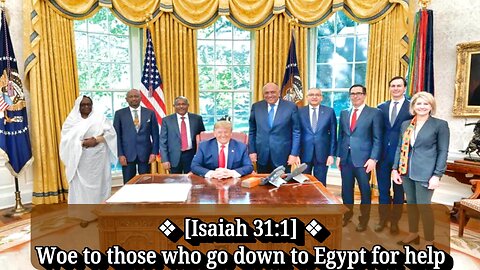 Trump: Egypt's Nile Dispute with Ethiopia to be Solved 'Very Quickly' | Muslim Egypt Praises Trump