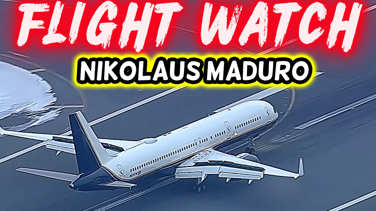 Nikolaus Maduro's Flight to New York, Plane Has Just Landed