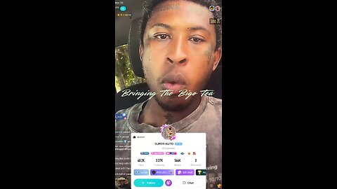 Went in Auto live he’s watching some guy eat raw meat.OMG🤦🏾‍♀️😳