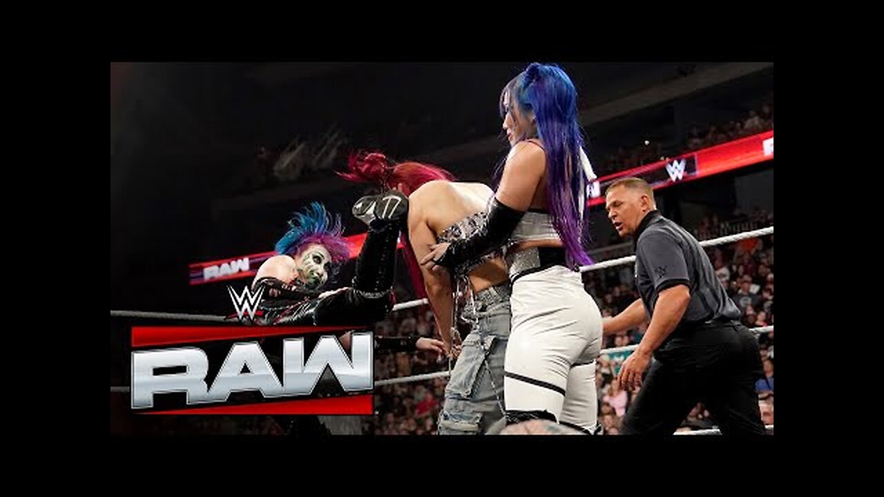 The Kabuki Warriors viciously attack IYO SKY after Asuka loses to Rhea Ripley_ Raw_ Sept. 22, 2025