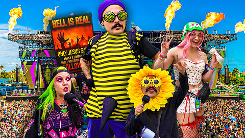 Bee Diddy Confronts the Ultra Music Festival Swarm