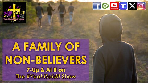 WORD OF THE DAY: JOHN 7:5 - A FAMILY OF NON-BELIEVERS