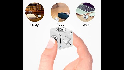 USB Rechargeable Portable Cubic Timer For Kids and Adults, Flip To Start