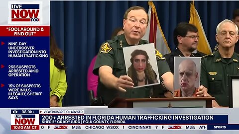 Grady Judd on massive trafficking bust: 'This man is one ugly woman' 200+ arrested