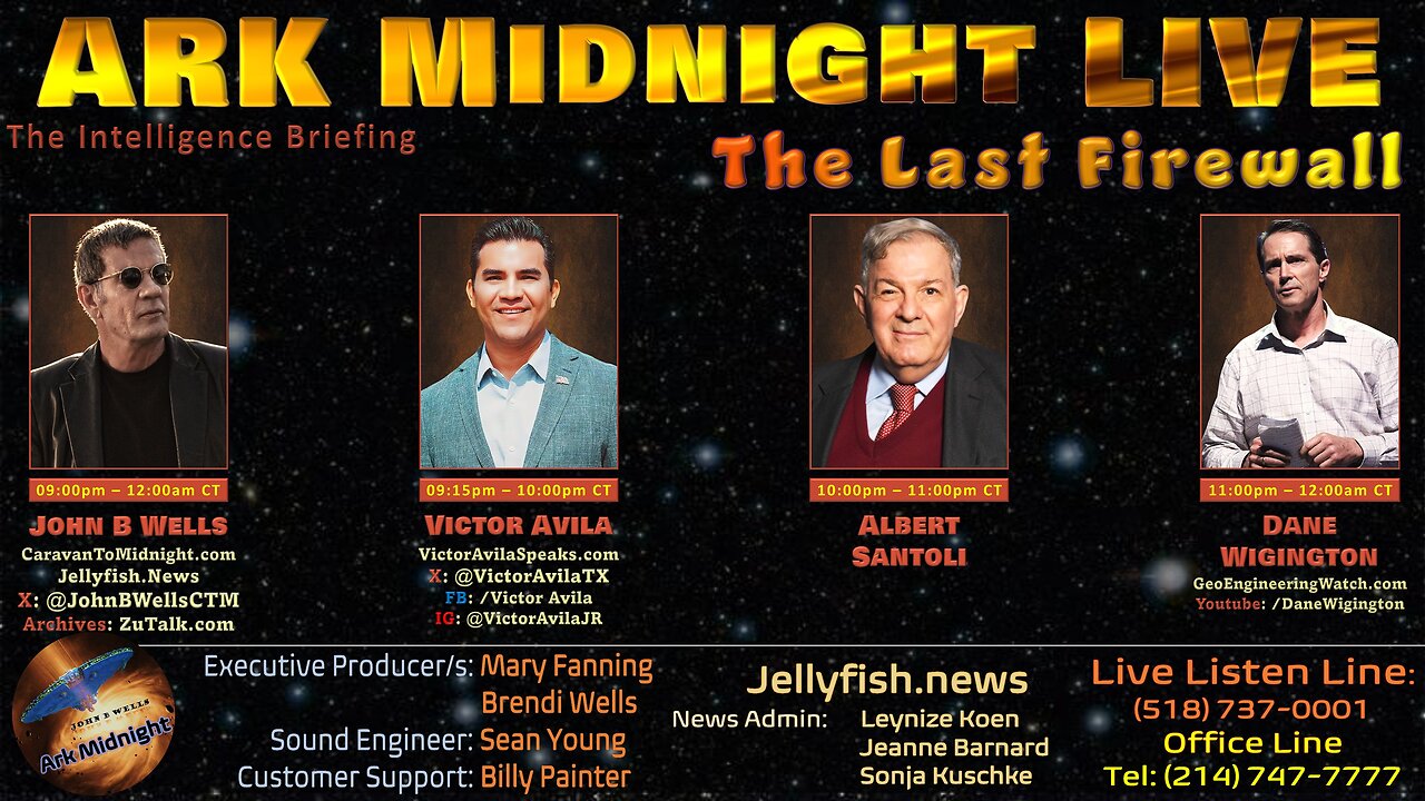 The Intelligence Briefing /The Last Firewall - John B Wells LIVE