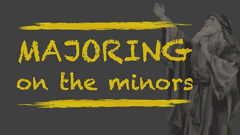 Majoring on the Minors: Amos, part 2