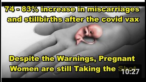 "COVID Vaccine Linked to 74%-83% Miscarriage, Stillbirth Rate in Pregnant Women"