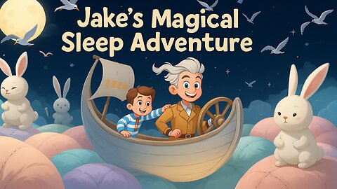 Jake’s Magical Sleep Adventure (Part 1) 🚀🌙 | Animated Bedtime Storybook | Read Aloud For Toddlers