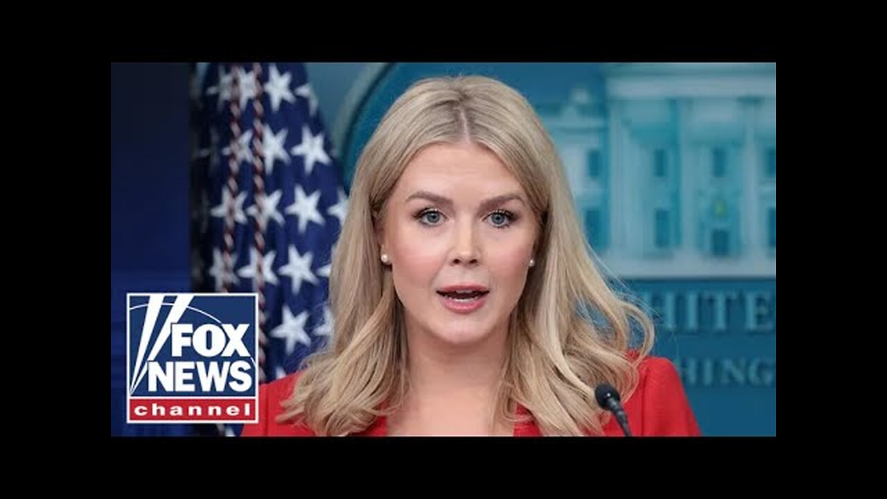 'UNACCEPTABLE' - Karoline Leavitt unloads over ABC journalist's tweet