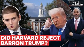 Trump_s Battle with Harvard Escalates Amid Barron Trump_s Rejection Rumors _ Firstpost America _N18G