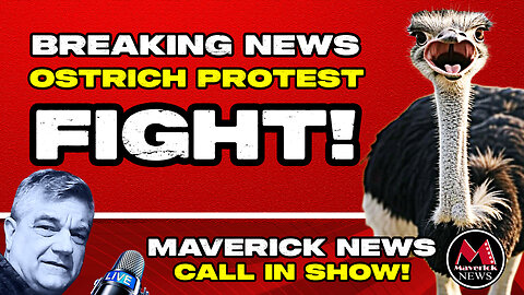 "Chaos at B.C. Ostrich Farm: Protesters Clash Over Shocking Farm Secrets!"