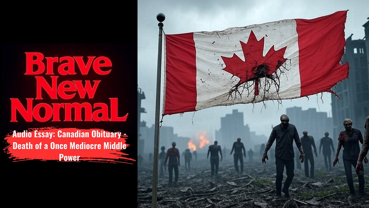 Audio Essay: Canadian Obituary - Death of a Once Mediocre Middle Power