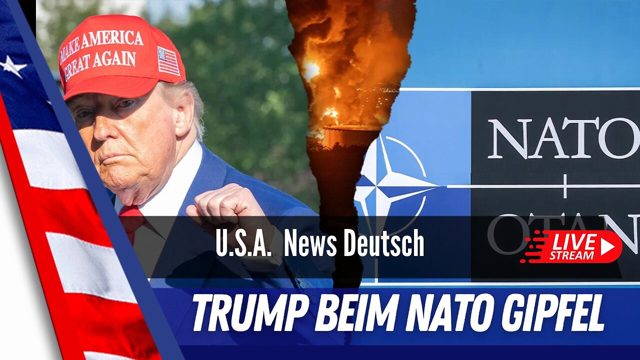 LIVE - Weltführenden Politiker beim NATO-Gipfel.