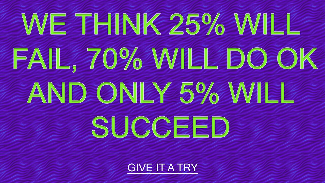 Make sure you won't belong to the 25%!